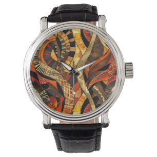 African Tribal Pattern Watch