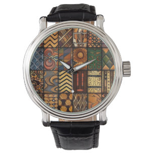 African Tribal Pattern Watch