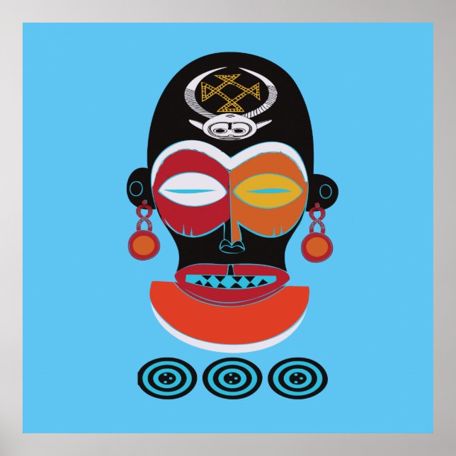 African tribal poster (Front)