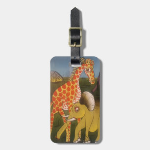 African Trio Art Print Luggage Tag