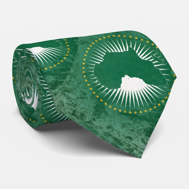 African Union Tie (Rolled)