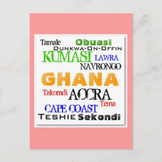 African_Urban Custom Postcard