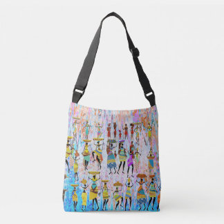 African Village Crossbody Bag