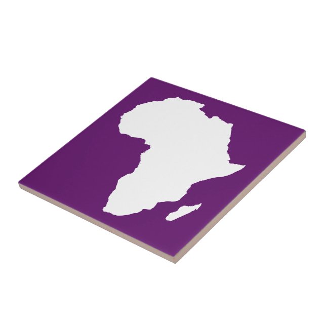 African Violet Audacious Africa Tile (Side)