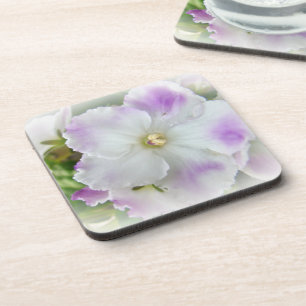 African Violet Blossom Coaster