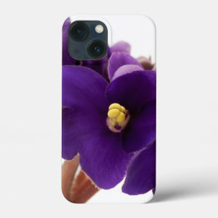 African violet iPhone 13 mini case