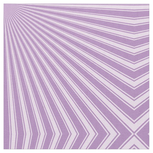 African violet Colour Stripe Funky Pattern Fabric (Close Up)