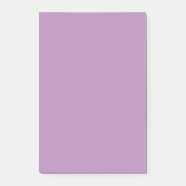 African Violet Formal Colour Design Post-it Notes (Front)