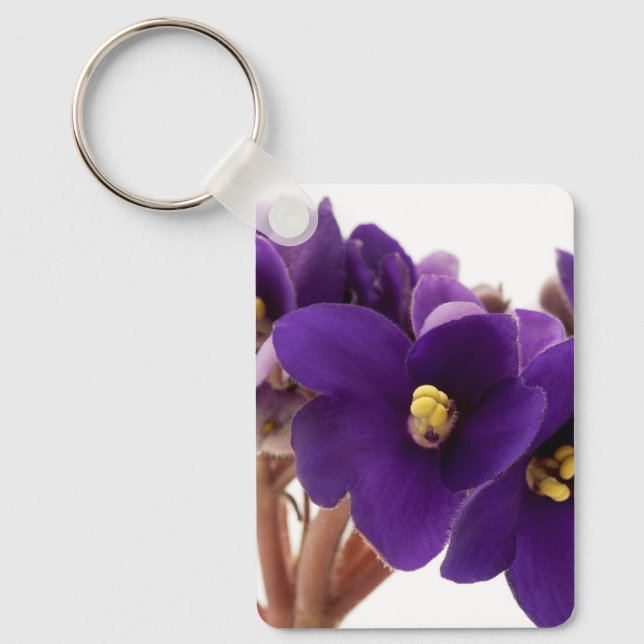 African violet keychain (Front)