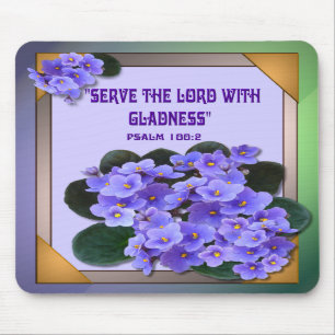 AFRICAN VIOLET~ Mousepad