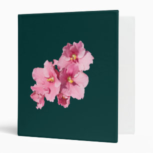 African Violet Pink Binder