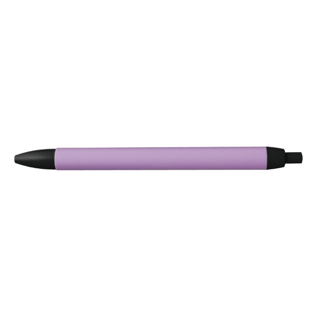 African Violet Solid Colour  Black Ink Pen (Front)