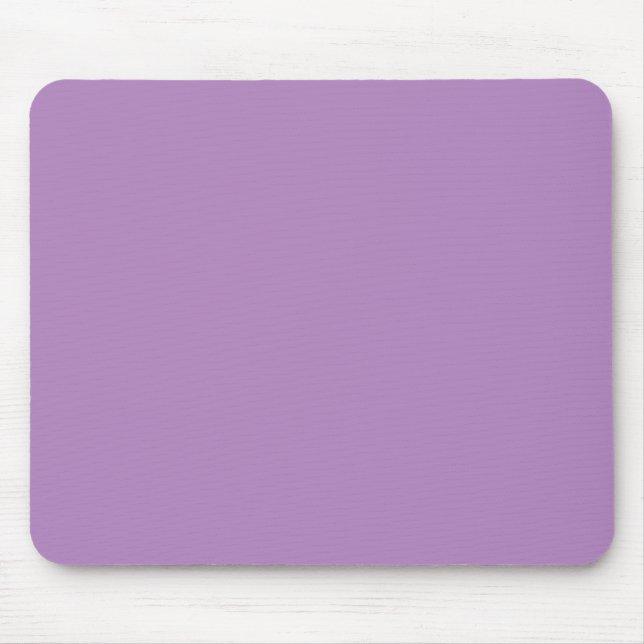 African violet  (solid colour)  mouse pad (Front)