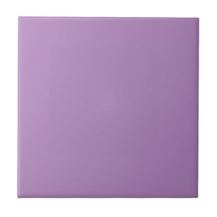 African Violet Solid Colour Tile