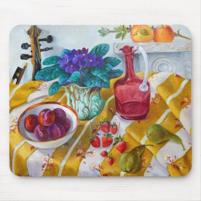 African Violets 2012 Mouse Pad (Front)