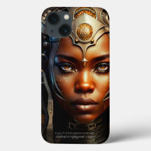 African Warrior Princess Afrofuturism Render