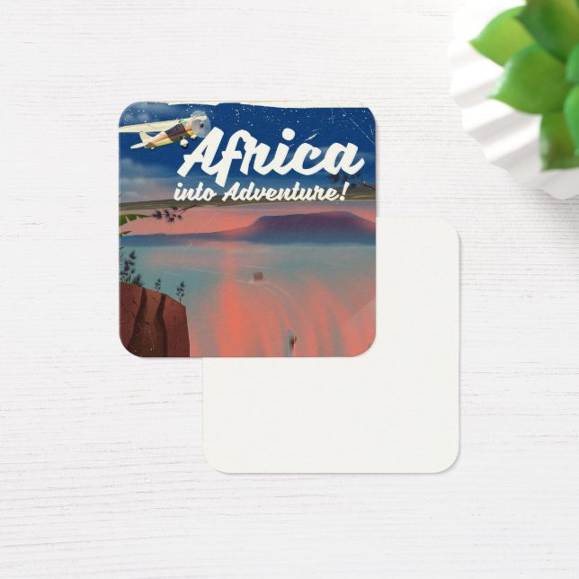 African Waterfall Adventure poster (Desk)