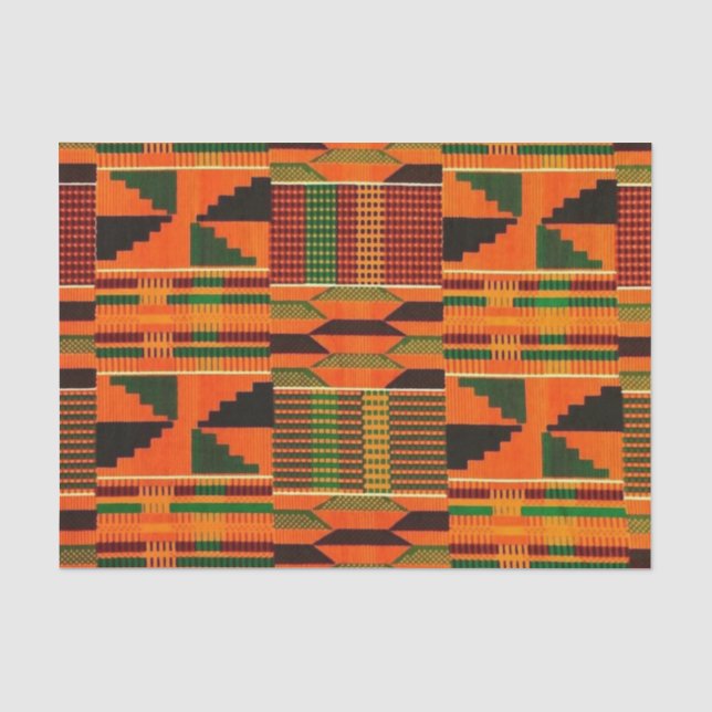 African Wedding Pattern Design Tissue Paper (Front)