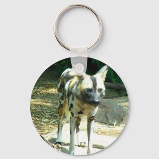 African Wild Dog Keychain