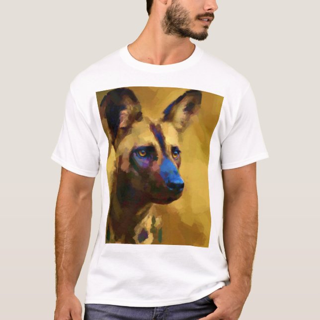 African Wild Dog T-Shirt (Front)