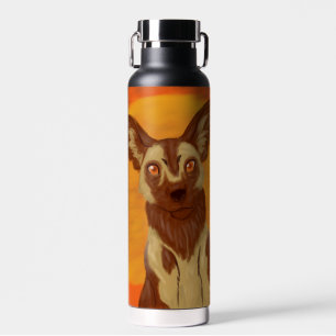 African Wild Dog Water Bottle