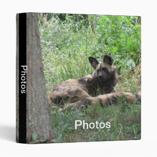African Wild Dogs Binder