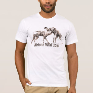 African Wild Dogs T-shirt for Men