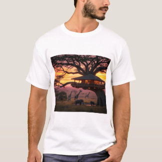 African Wildlife Restaurant no 1 T-Shirt