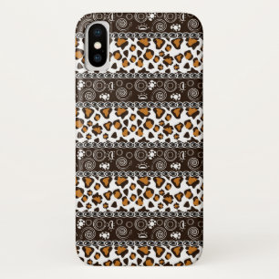 African with cheetah skin pattern Case-Mate iPhone case