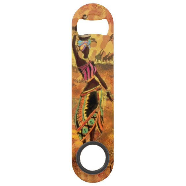 African Woman Bar Key (Front)