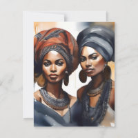 African Woman Portrait D