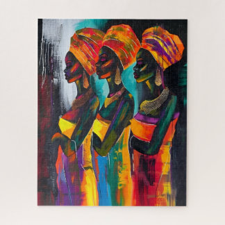 African Woman Puzzle