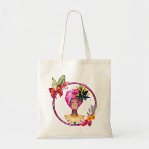 African Woman Tote Bag