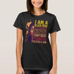 African Women I'm A Black Mom Mother's Day Son Dau T-Shirt