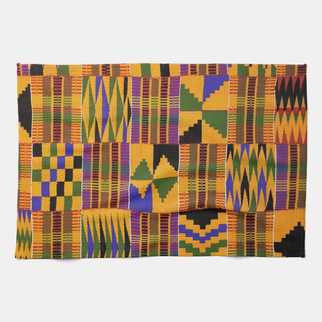Africankoko Custom Kwanzaa Kitchen Towel (Horizontal)