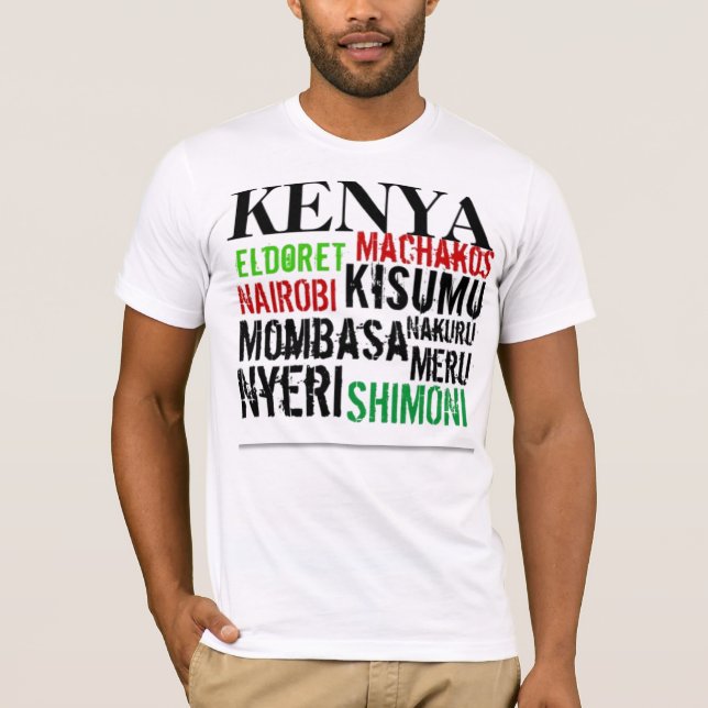 Africankoko Kenya custom T-Shirt (Front)