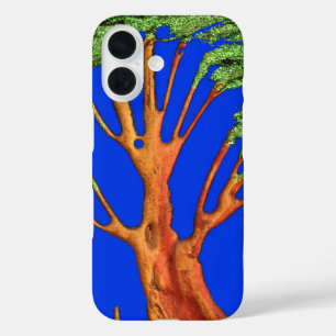 Africa's Acacia Beauty   Serengeti Serenity Blue S iPhone 16 Case