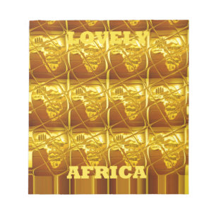 Africa's Golden Promise Notepad