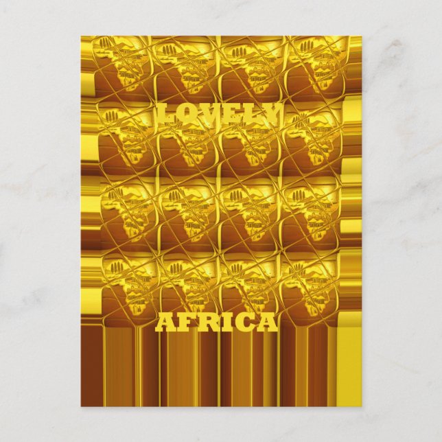 Africa's Golden Promise Postcard (Front)