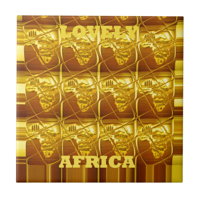 Africa's Golden Promise Tile (Front)