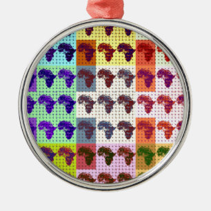Africas Metal Ornament