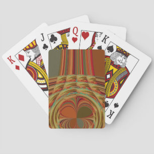 AfricaTradition Hakuna Matata Mountain Ethnic Moti Playing Cards