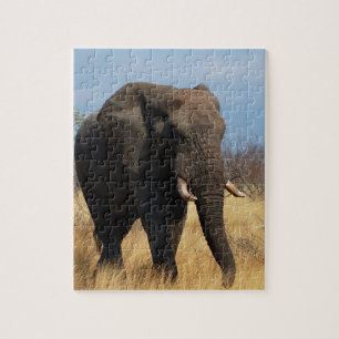 Africian Elephant Jigsaw Puzzle