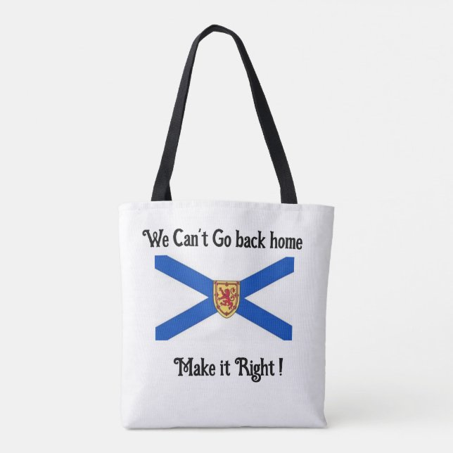 Africville Community Tote bag  (Back)