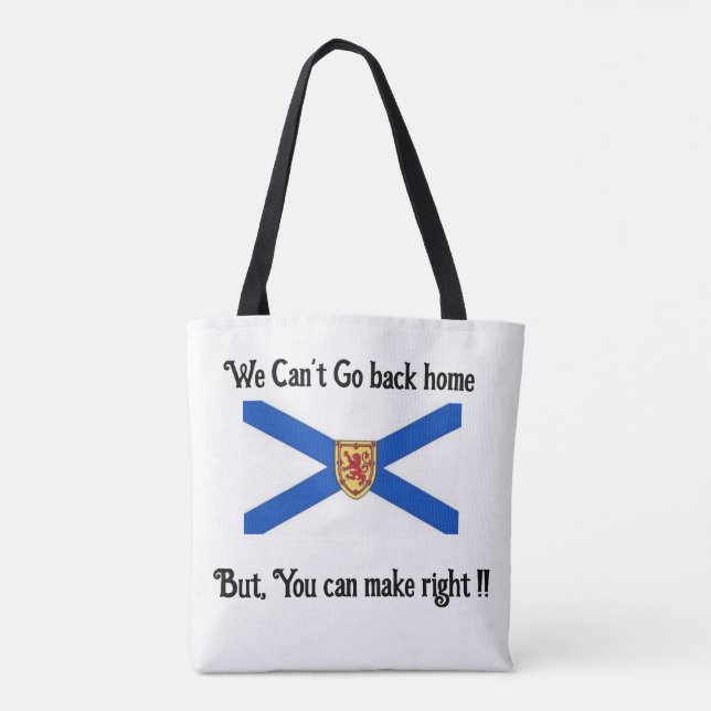 Africville Community Tote bag  (Back)