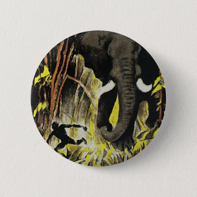Afrika 2 Inch Round Button (Front)