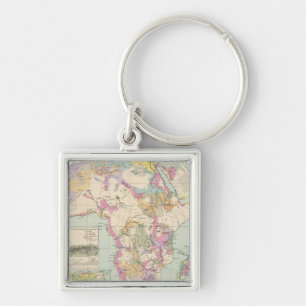 Afrika - Atlas Map of Africa Keychain