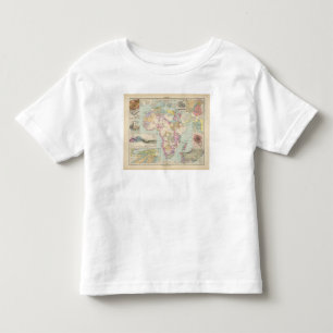 Afrika - Atlas Map of Africa Toddler T-shirt