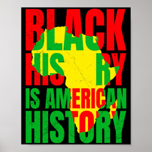Afrika Black History American History Usa African Poster