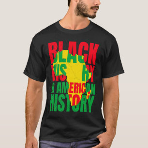 Afrika Black History American History USA African T-Shirt